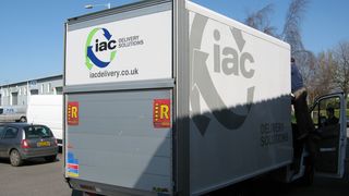 Modern box vans with tail-lifts